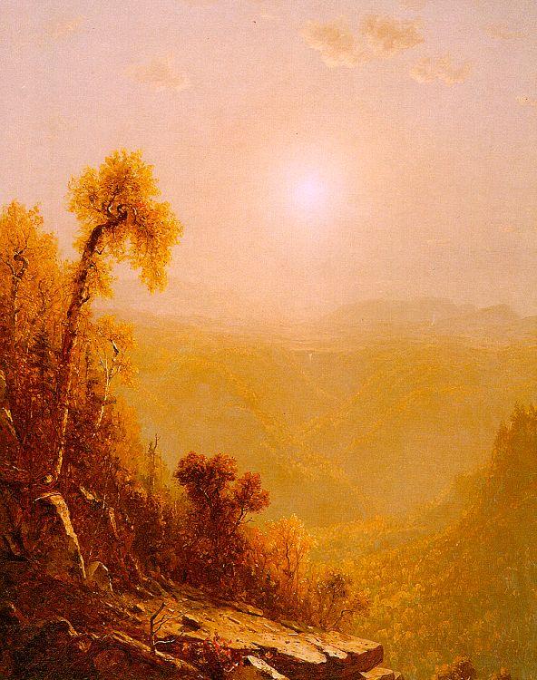 Sanford Robinson Gifford October in the Catskills